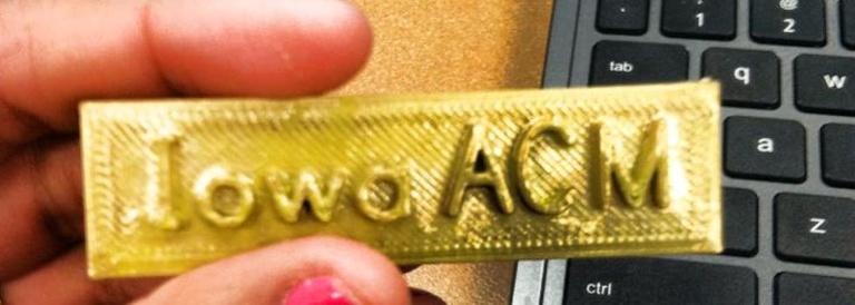 ACM 3D Printed Logo